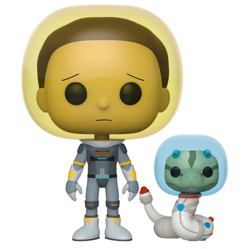 Figura POP Rick & Morty Space Suit Morty with Snake