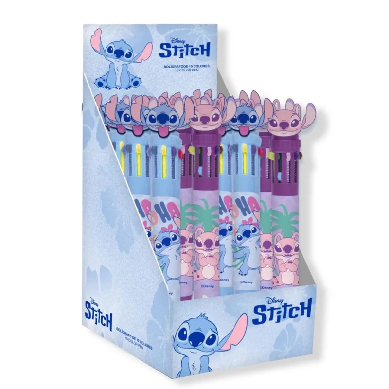 Boligrafo colores Stitch Disney surtido