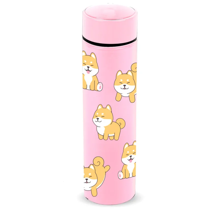 Botella acero inoxidable Shiba Oh My Pop! 500ml