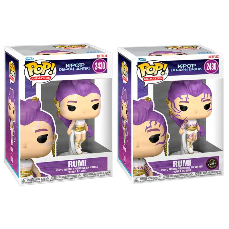 Figura POP Kpop Demon Hunters Rumi 5 + 1 Chase