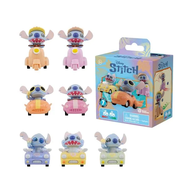 Figura sorpresa Series 2 Zoom Hero Stitch Disney surtido
